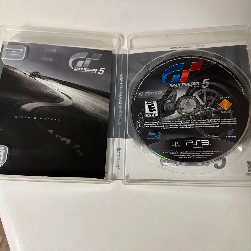 Gran Turismo‎ 5 XL Edition Sony PlayStation 3 Game With Case PS3